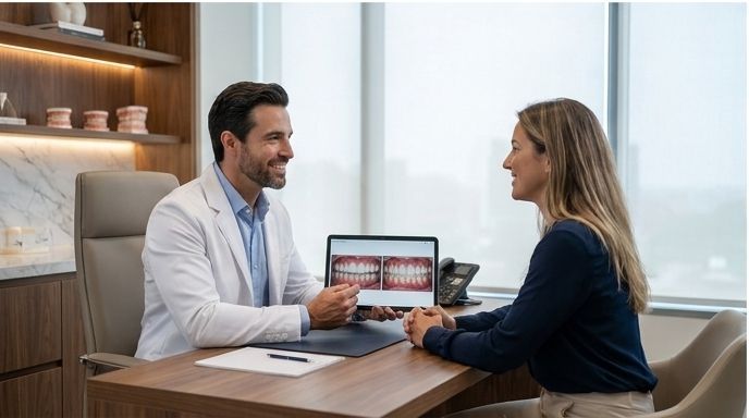 Consulta com escaneamento digital